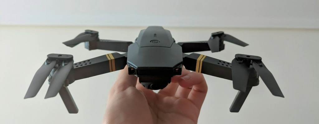 A picture of the drone